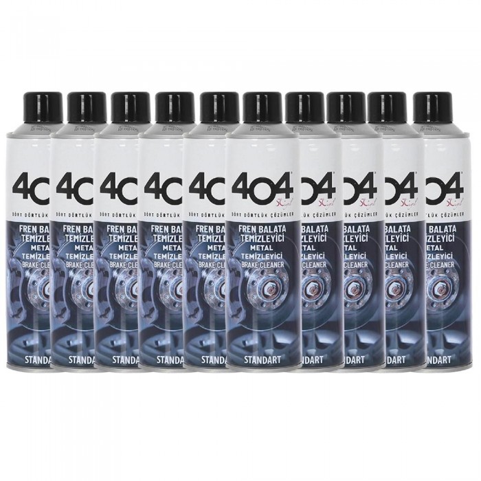 404 Fren Balata Temizleme Spreyi 10 adet 500 ML