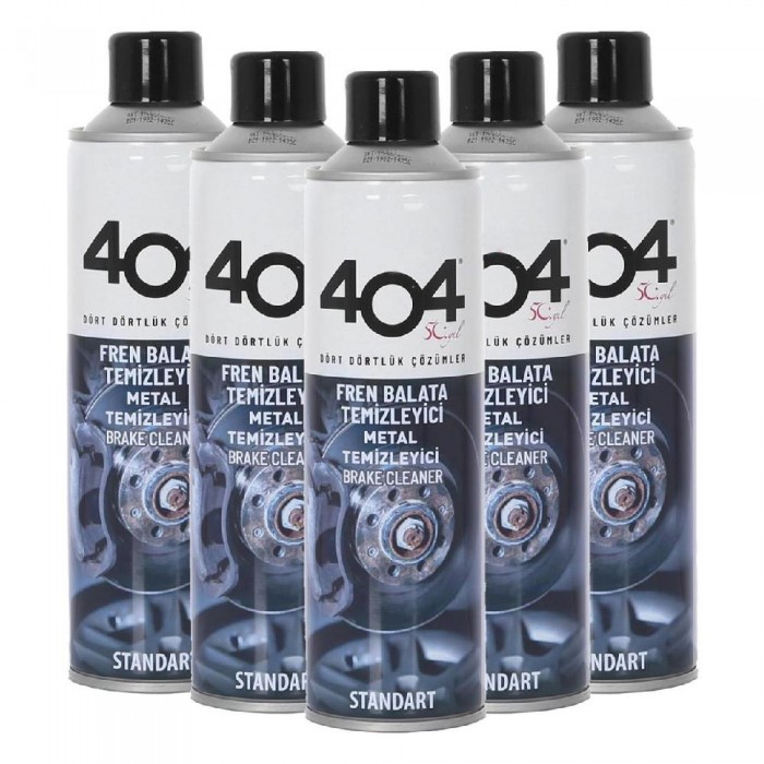 404 Fren Balata Temizleme Spreyi 5 adet 500 ML