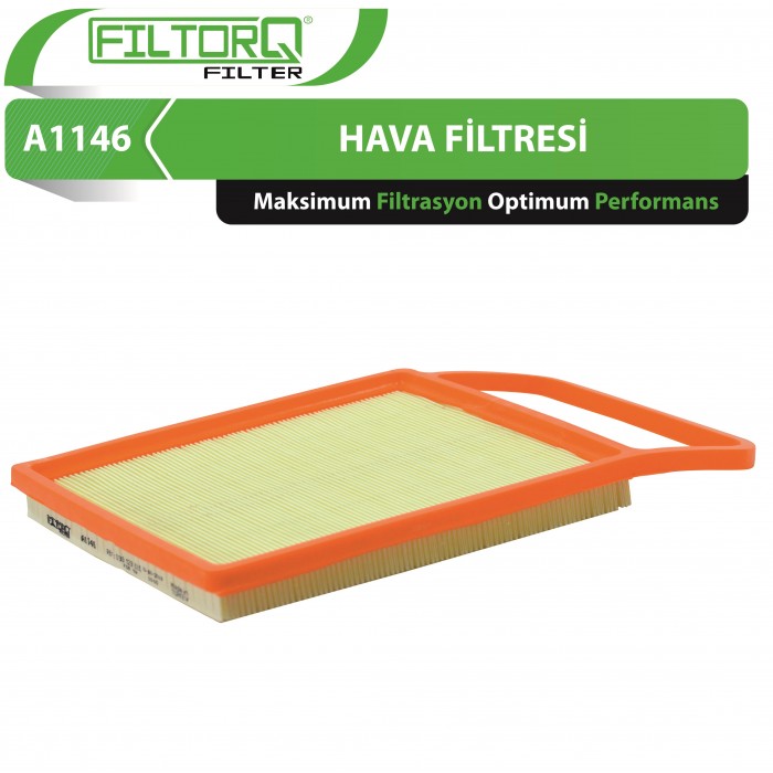 A1146 Skoda Fabia 1 1.2 2002-2008 Filtorq Hava Filtresi