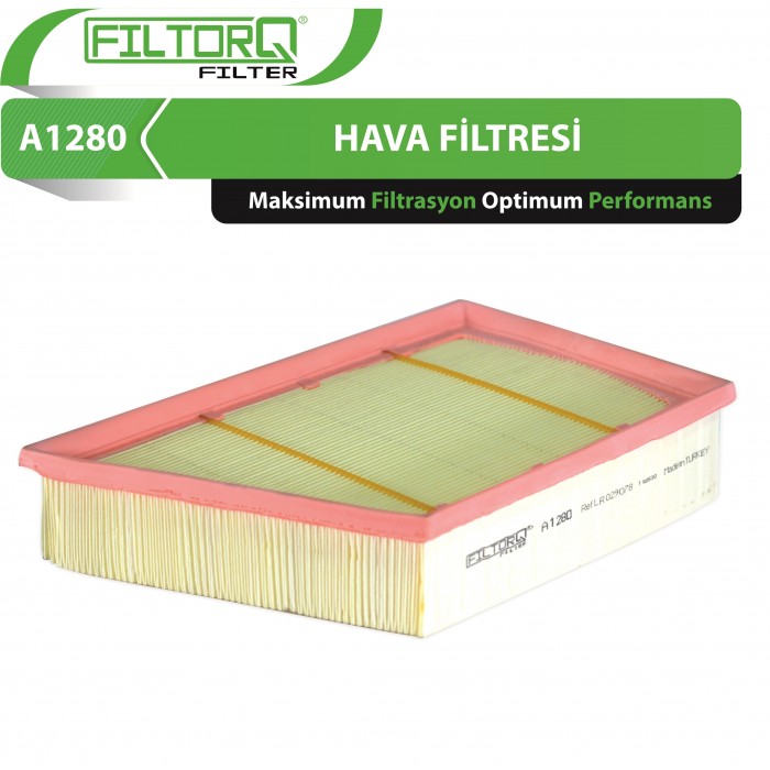 A1280 Range Rover Evoque 2.0-2.2 (L538) 2011-2019 Filtorq Hava Filtresi