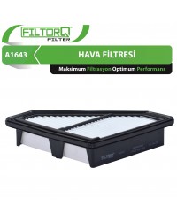 A1643 Honda Civic IX 1.4 i-VTEC 2012 - 2018 Filtorq Hava Filtresi… A1643 Honda Civic IX 1.4 i-VTEC 2012 - 2018 Filtorq Hava Filtresi…