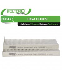 C8134-2 Opel Movano B  2010-2019 Filtorq Polen Filtresi