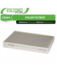 C8364 Renault Kajdar 2015-2020 Filtorq Polen Filtresi