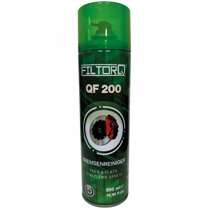 Filtorq QF 200 Fren Balata Temizleyici Sprey 500ml Filtorq QF 200 Fren Balata Temizleyici Sprey 500ml