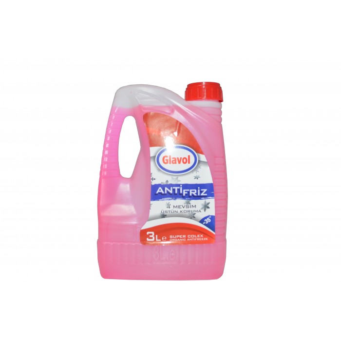 GLAVOL ANTİFRİZ RDL 3LT  KIRMIZI-35