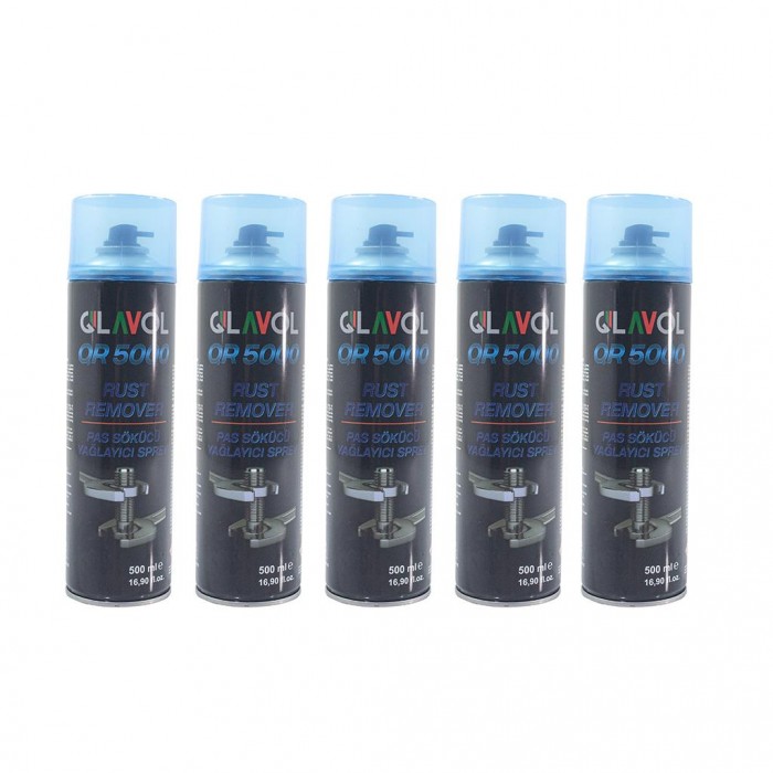 Glavol  Çok Amaçlı Pas Sökücü Yağlayıcı 500 ML  5 ADET 