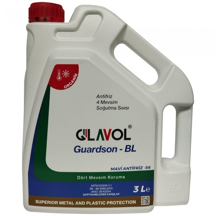Glavol Guardson -BL Mavi Antifriz 3 Lt -56 Derece