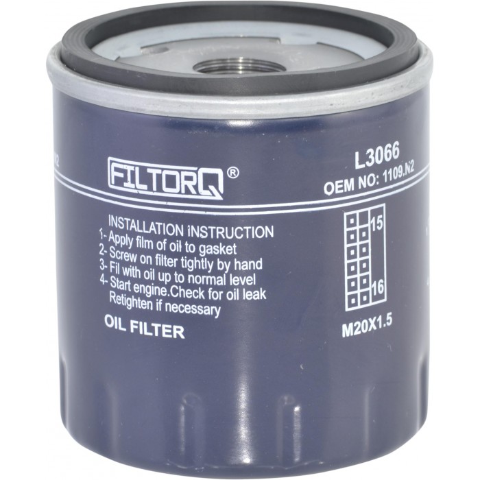  Cıtroen C4 2.0 HDi 2007-2008 Filtorq Yağ Filtresi L3066