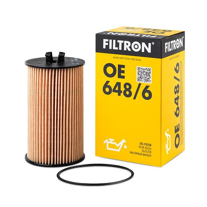OE 648/6 Opel Corsa E 1.2-1.4-1.6  2014-2019 Filtron Yağ Filtresi 