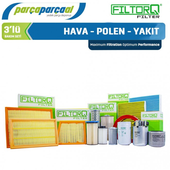 VW Golf 4 1.6 8v ( 98 - 03 ) Filtre Bakım Seti + Benzin Filtresi